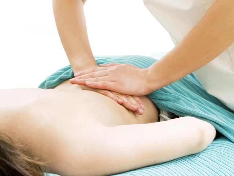 Massage vun der Lendeband