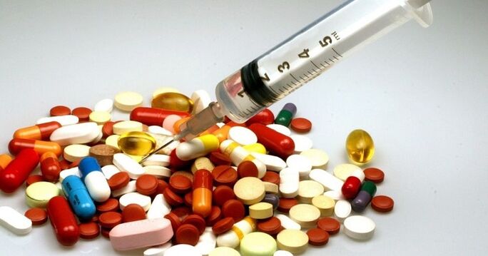 Medikamenter fir Broscht Osteochondrose
